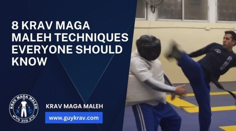 8 Krav Maga Maleh Techniques Everyone Should Know